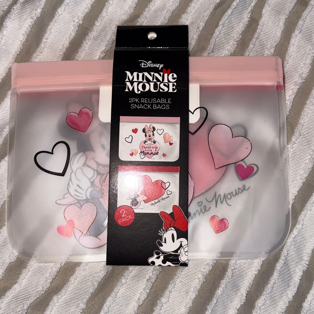 Minnie Mouse Reusable Bag 2 Pk